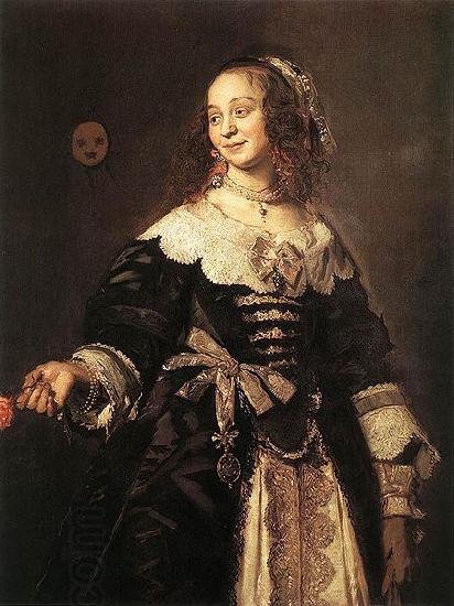 Frans Hals Portrait of Isabella Coymans China oil painting art